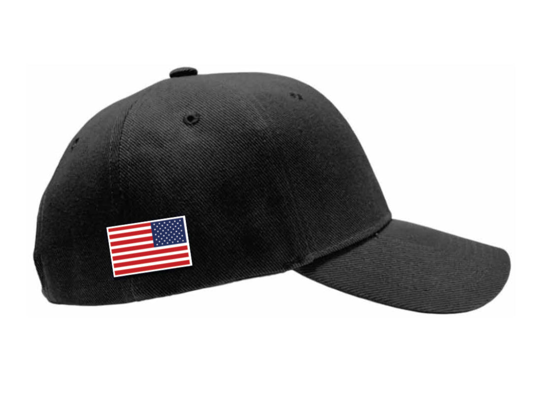 FLEX-FIT - D.O.G.E Black w/Red Hat