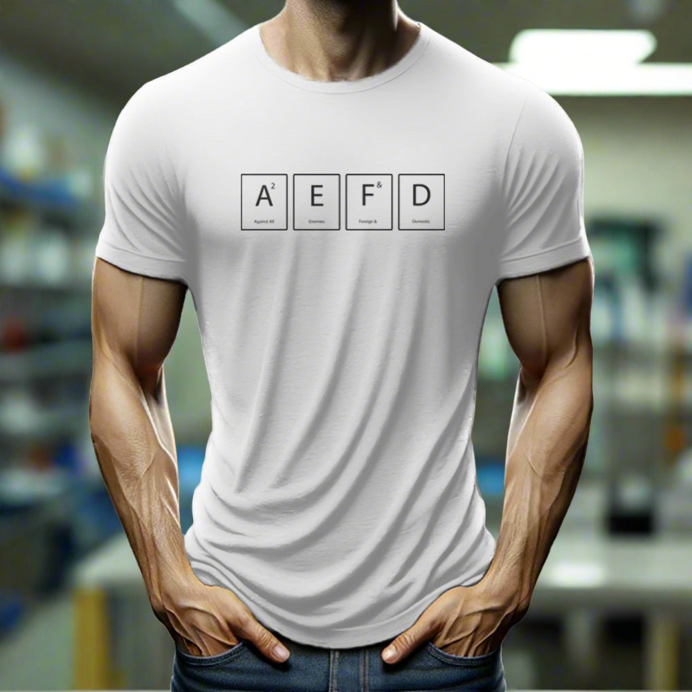 Against All Enemies T-shirt (Elemental)