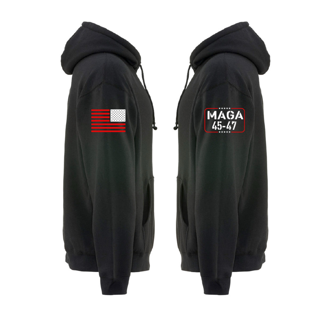 Identify as an American Black Hoodie