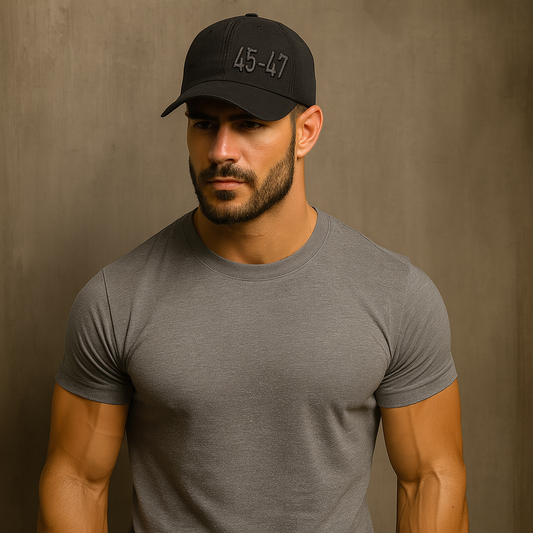 FLEX-FIT - 45-47 Black Hat