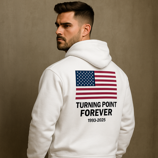 American Flag Turning Point Hoodie