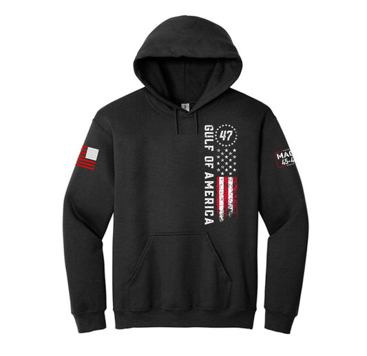 Gulf of AMERICA w/ flag Hoodie