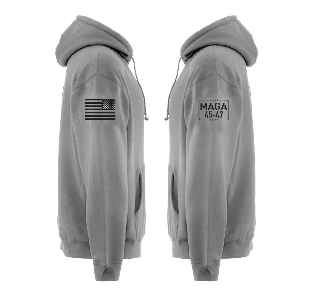 45-47 with Flag Hoodie