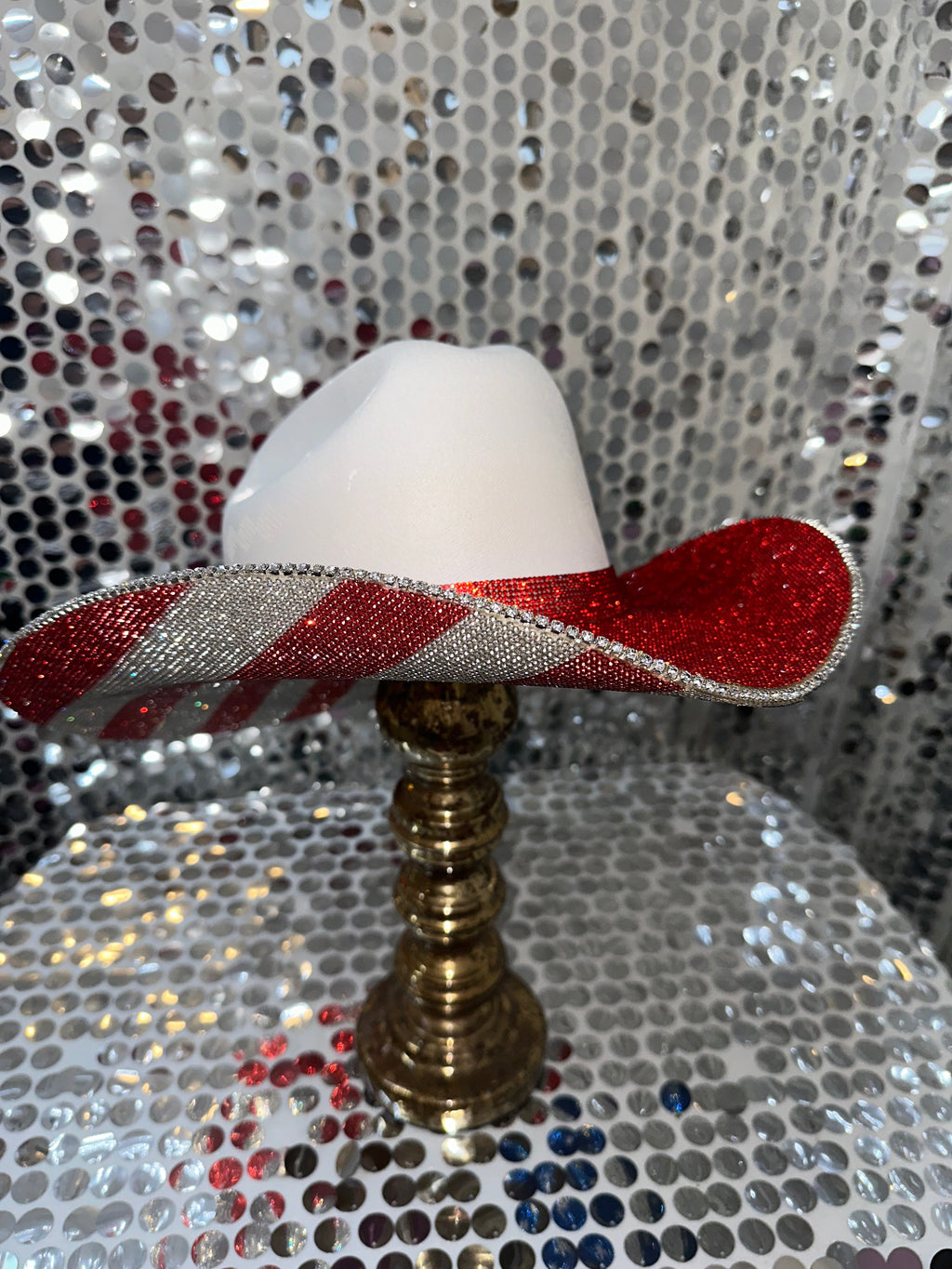 The "America" Hat - Red On Top