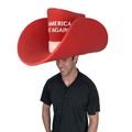 Giant Foam Cowboy "Make America Great Again" Hat