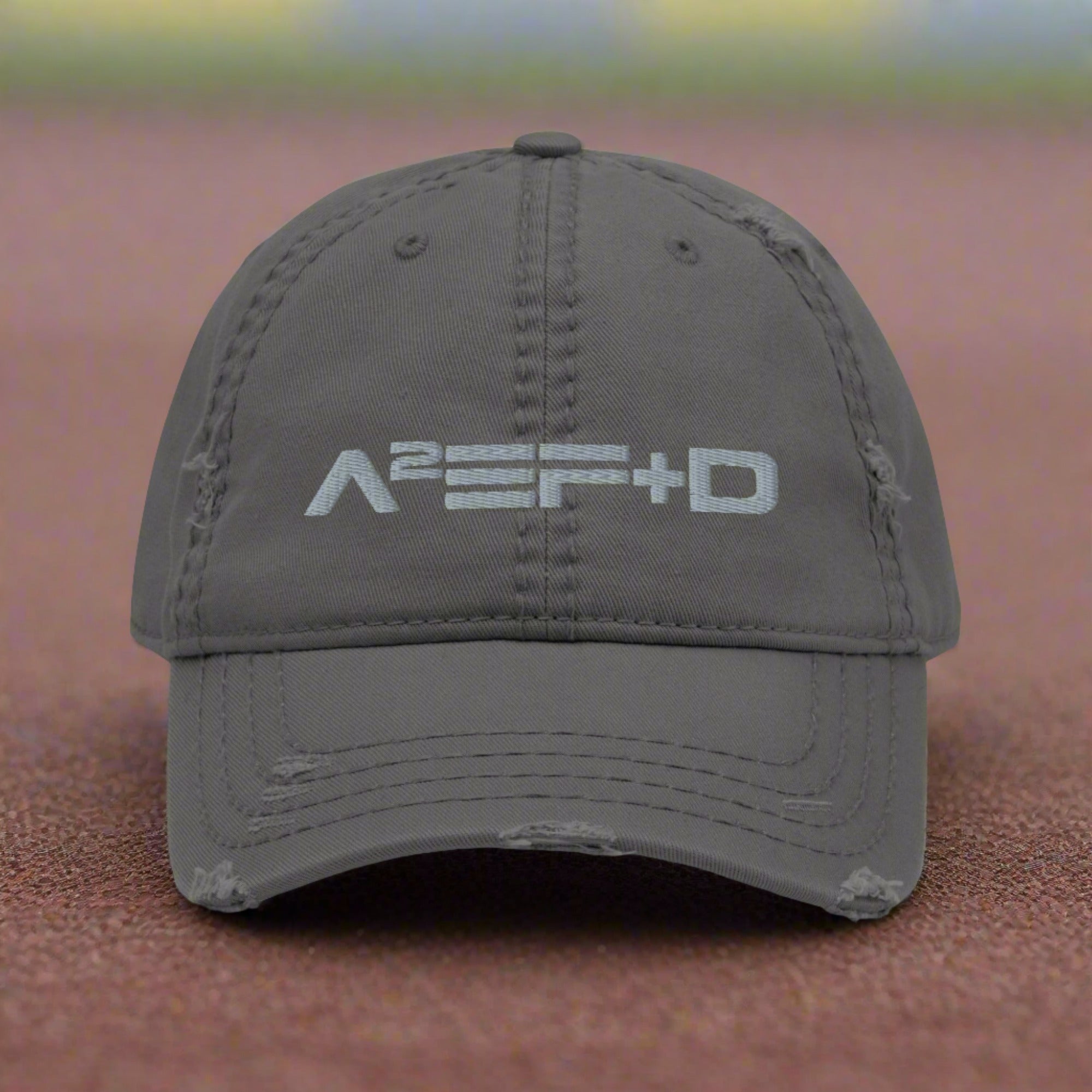 Against All Enemies Distressed Dad Hat (Moto)