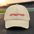 Against All Enemies Distressed Dad Hat (Moto)