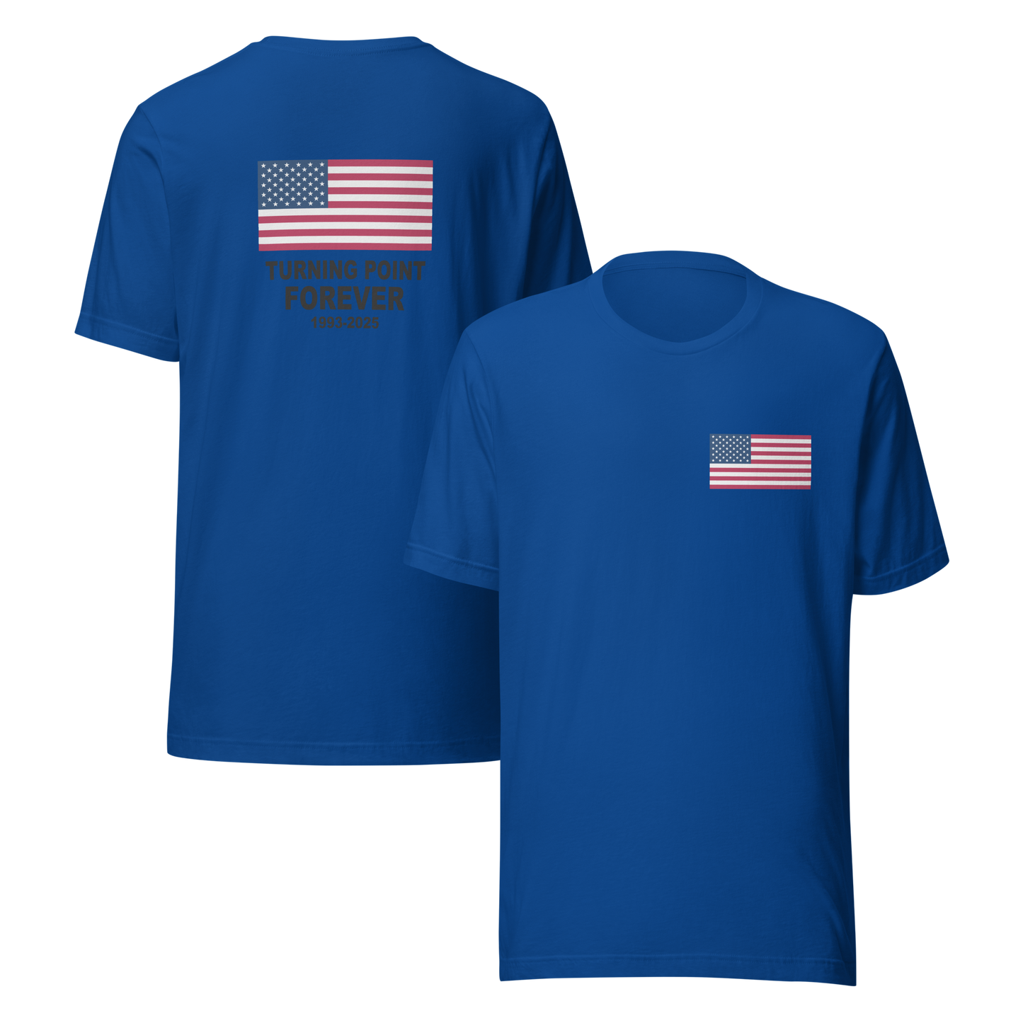 American Flag Turning Point T-Shirt