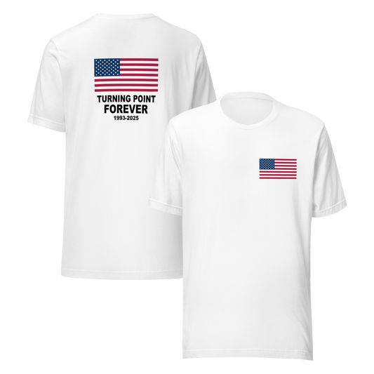American Flag Turning Point T-Shirt