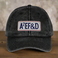 Against All Enemies Vintage Cotton Twill Cap (RWB)