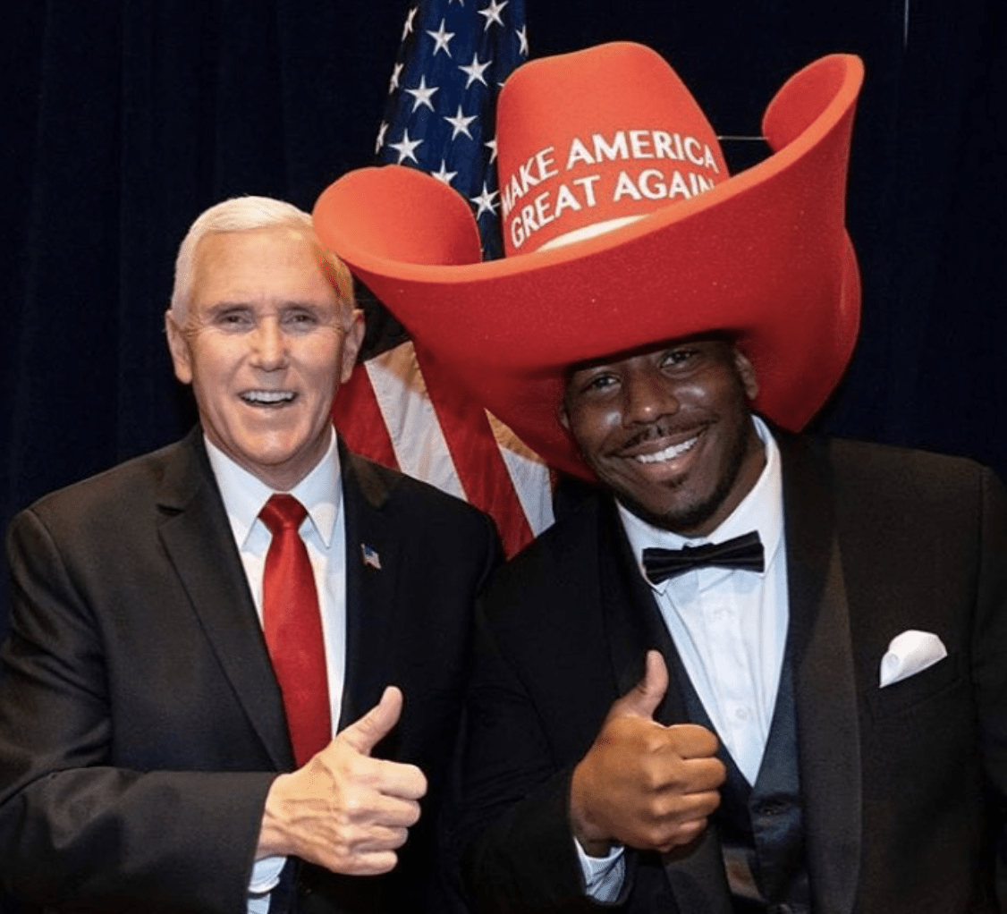 Giant Foam Cowboy "Make America Great Again" Hat